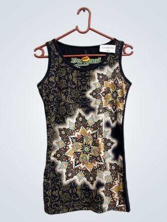Desigual Ärmelloses Tanktop mit Mandala-Druck
