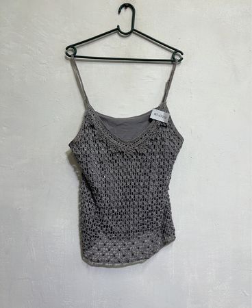 Amarante NT-57018 Grau Häkel-Cami