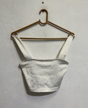 H&M Divided Rippenshirt Cropped