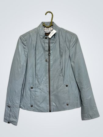 GARSIA Damen Lederjacke in Hellblau