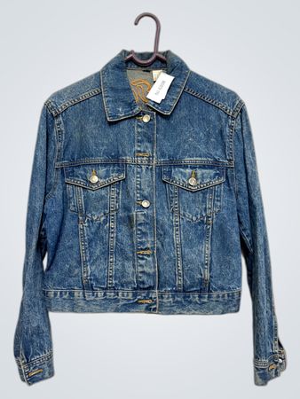Jeansjacke mit Tweety Bird Stickerei