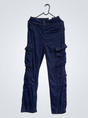 Marineblaue Cargohose