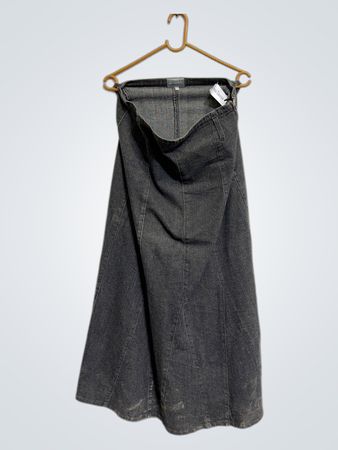 Per Una Denim-Midirock