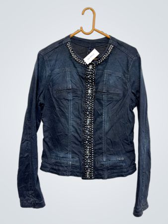 Liu Jo verziertes Jeansjacke