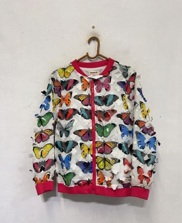 Desigual Butterfly Bomberjacke