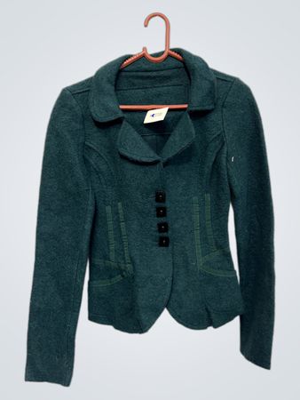 La Guapa Damen Teal Blazer