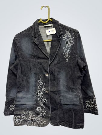 DREAM bestickter Denim-Blazer