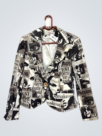 Affinités Armand Damen Grafikdruck Blazer