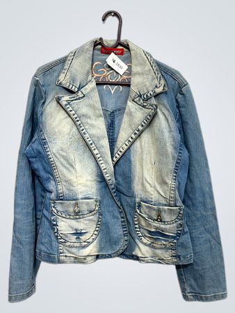 Revers Jeans Neue Mode Denimjacke