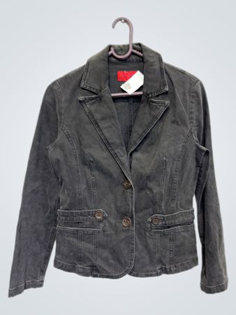 SCAPA JEANS Damen grauer Denim-Blazer