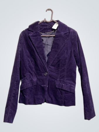 Lila Cordjacke