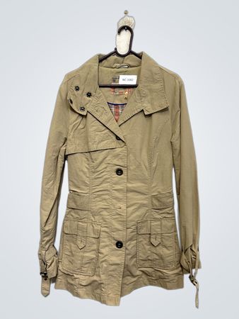 Original Handcrafted Garments Qualität Beige Jacke