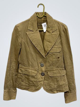 CienporCien Braunes Blazer-Jackett