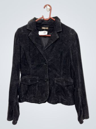 PMK basic Schwarzer Cordblazer