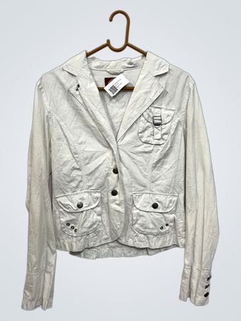 SUBLE JEL Weißer Blazer