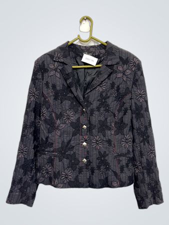 Sommerzeit Damen Blumen Blazer