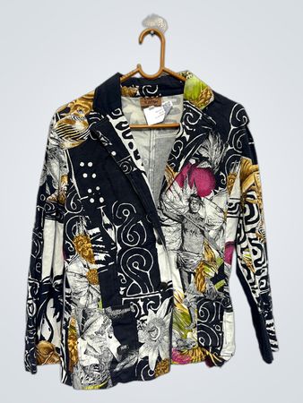 Lea Kantn Gedruckter Blazer