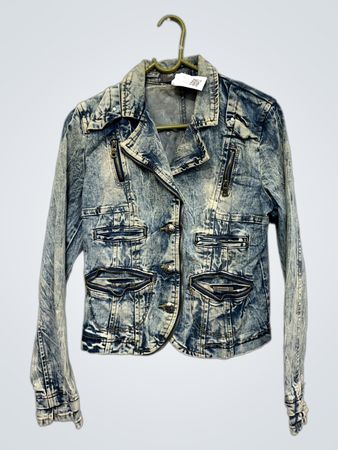 R.marks jeans Acid Wash Denim Jacke