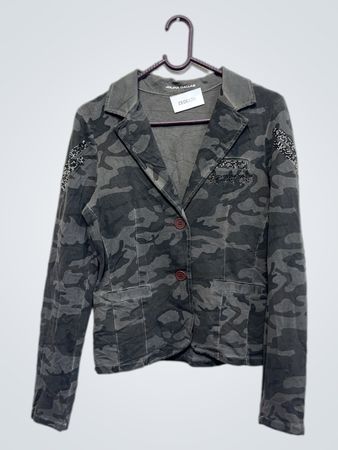 JOLINA DALLAS Camouflage Blazer