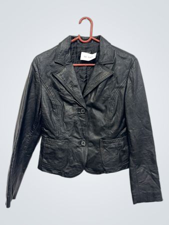 Vera Pelle Schwarze Lederjacke