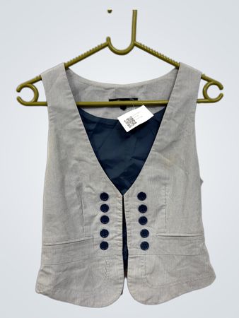 Mim Pinstripe Vest
