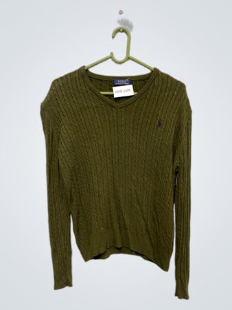 Polo Ralph Lauren Kabelstrick V-Ausschnitt Pullover
