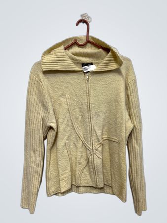 Finette Damen Beiger Wollzipper