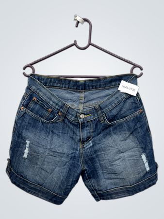 BNU HAPPY Destroyed Denim-Shorts