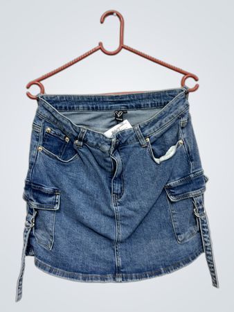 Windsor Denim Cargo Minirock
