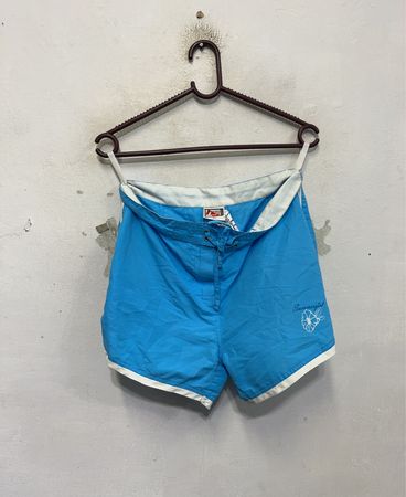 Heiße & Würzige Blaue Bade Shorts