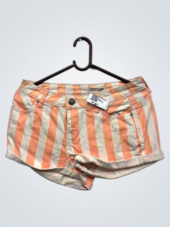 DENIM in Farbe gestreifte Shorts