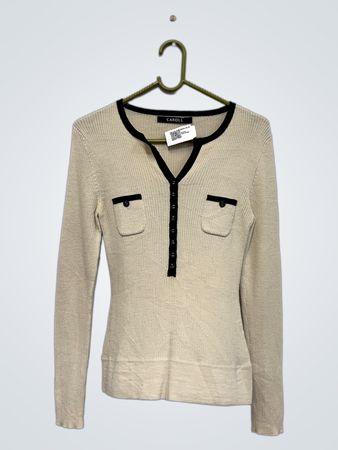 CAROLL Langarm-Strickoberteil