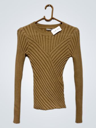 r&co gerippter Langarmpullover NSW-1612