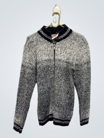Nahar Knit Zip-Up Sweater