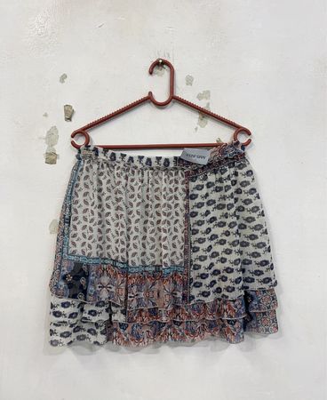 Patchwork Rüschenshorts