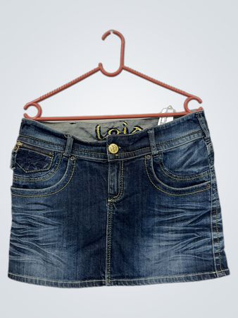 Lois Damen Denim Minirock