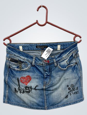 Blanco Jeans Denim Minirock