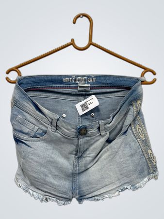 UpFashion Denim Hotpant Slim Fit Shorts