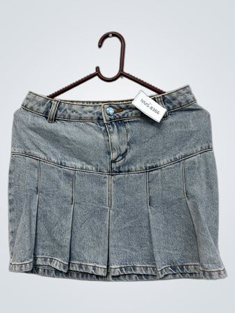 Faltenröcke aus Denim