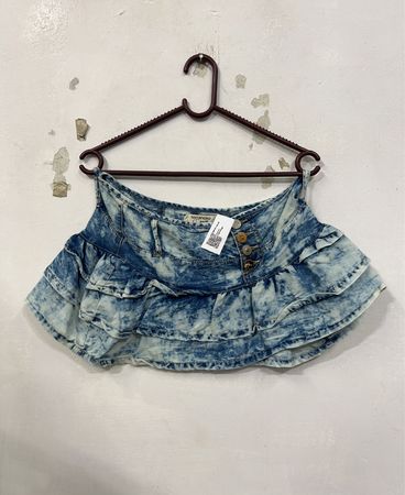 Terranova Denim Rüschenspalte