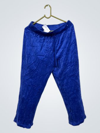 Juicy Couture Blaue Velourhose JC-100