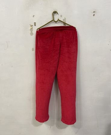 Juicy Couture Rote Velours Jogginghose