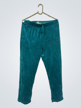 Teal Velourszughose