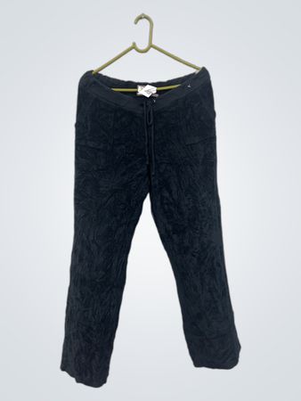 Juicy Couture Schwarze Velours-Hosen