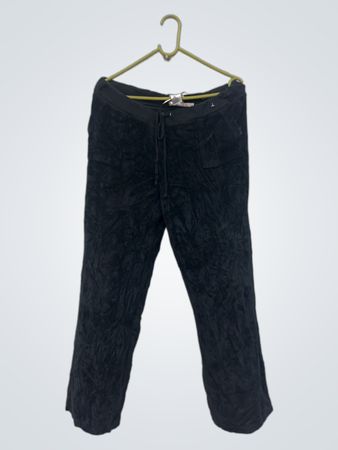 Juicy Couture Schwarze Velours-Hosen JC-189