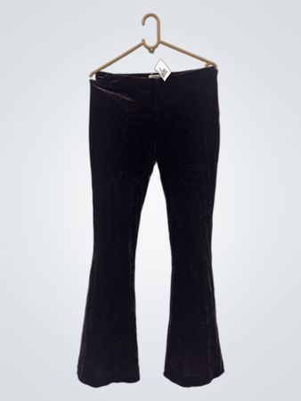 SYSTEMACTION Flare Velvet Pants