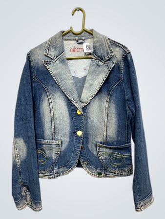Obiettivo Jeans Denim Jacke