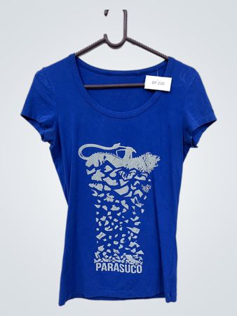 PARASUCO Blau T-Shirt mit Grafikdruck