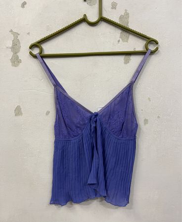 Hunkemoller Lila Plissiertes Cami Top