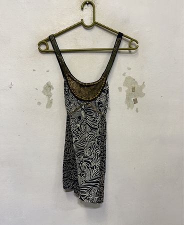 Pepe Jeans Grafikdruck Mini-Kleid